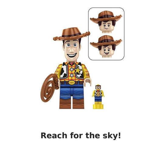 Woody / Sheriff Cowboy / Lasso / Toy Story / Minifigure / LEGO Compatible