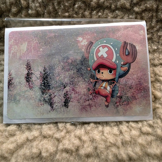 Chopper Pink Trees Card Skin Sticker