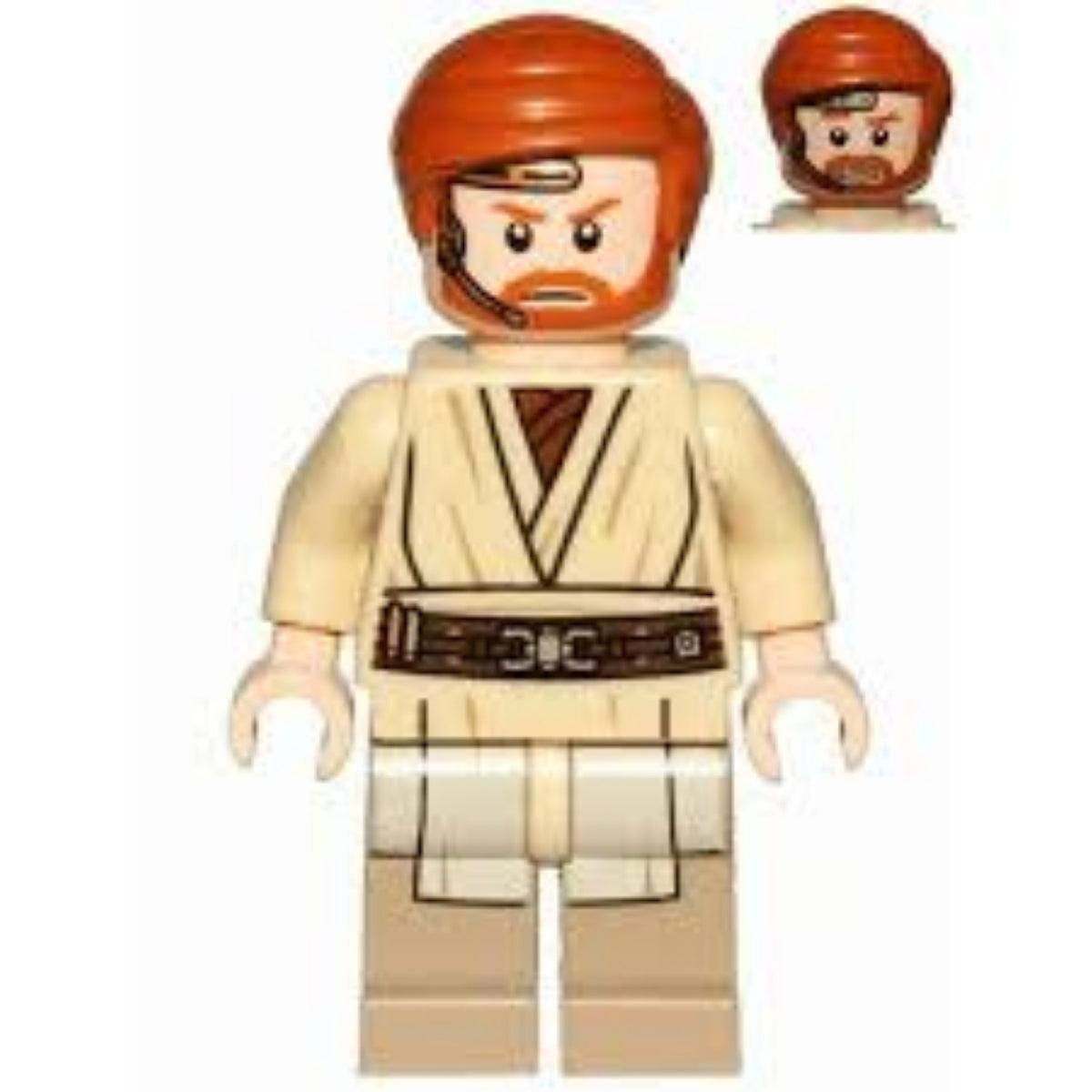 Obi-Wan Kenobi Headset / Star Wars Minifigure / LEGO Compatible