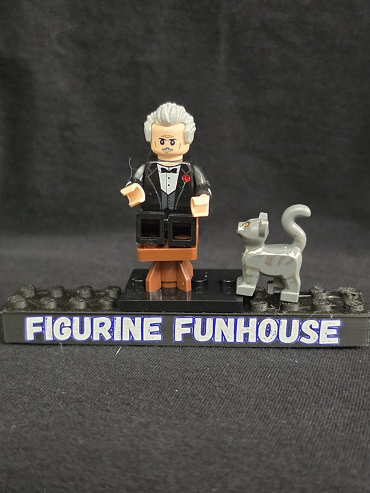Vito Corleone / The Godfather / Tuxedo with Cat / Minifigure / LEGO Compatible