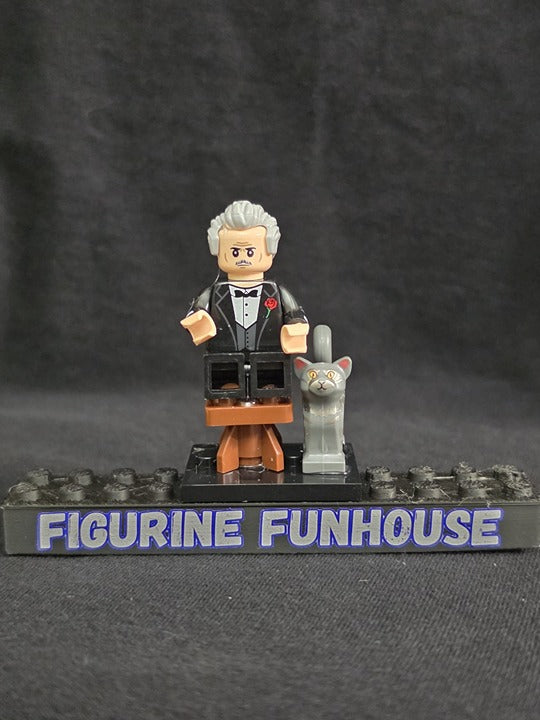 Vito Corleone / The Godfather / Tuxedo with Cat / Minifigure / LEGO Compatible