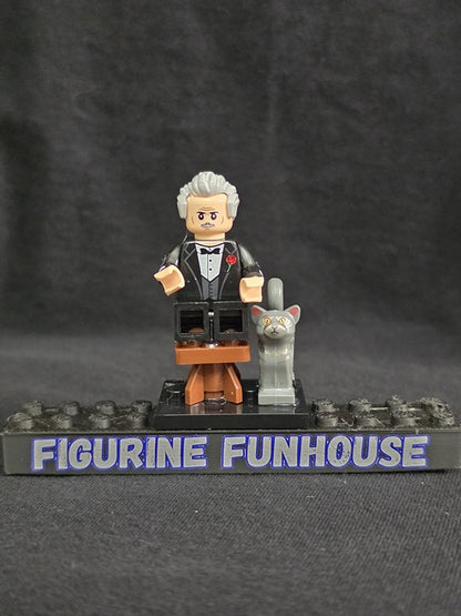 Vito Corleone / The Godfather / Tuxedo with Cat / Minifigure / LEGO Compatible
