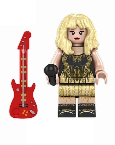 Taylor Swift / Tiger Stripe Suit / Eras Tour LEGO compatible minifigure