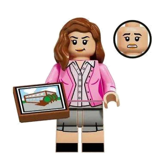 Pam Beesly / Painting / The Office LEGO compatible minifigure