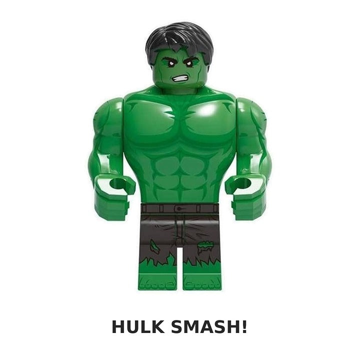 Hulk / Mini Hulk / Marvel / Minifigure / LEGO Compatible