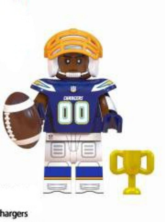 Los Angeles Chargers / NFL / Football / Minifigure / LEGO Compatible