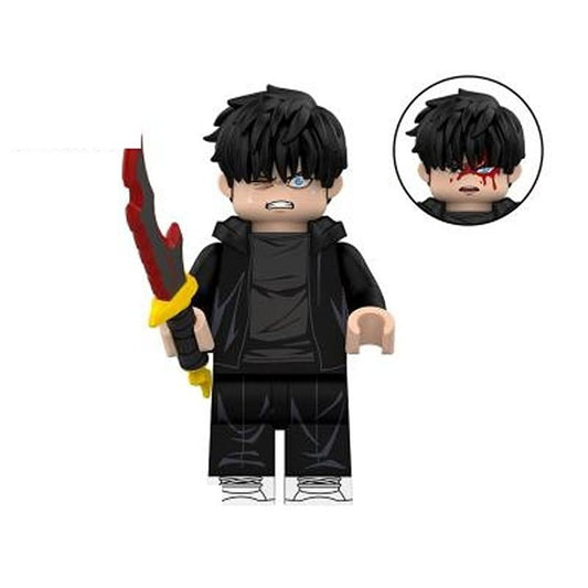 Sung Jinwoo / Black Jacket / Solo Leveling / Minifigure / LEGO Compatible