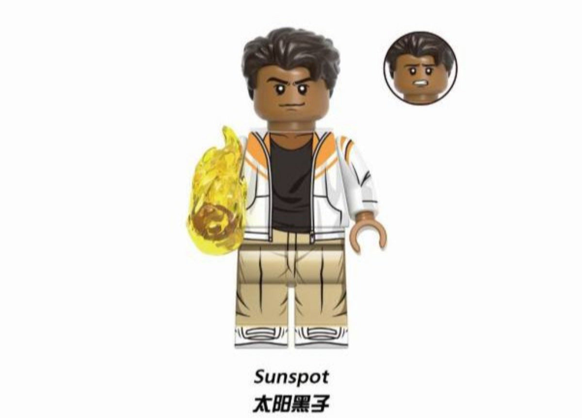 Sunspot / Roberto Da Costa / X-Men '97 LEGO compatible minifigure