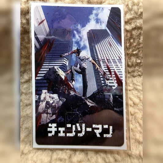 Chainsaw Man Credit Card Skin Sticker