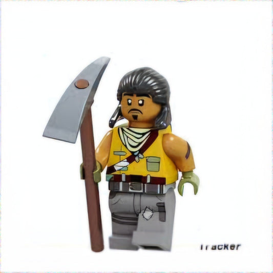 Tracker & Pickaxe / Fortnite / Gaming / Battle Royale / LEGO-Compatible Minifigu