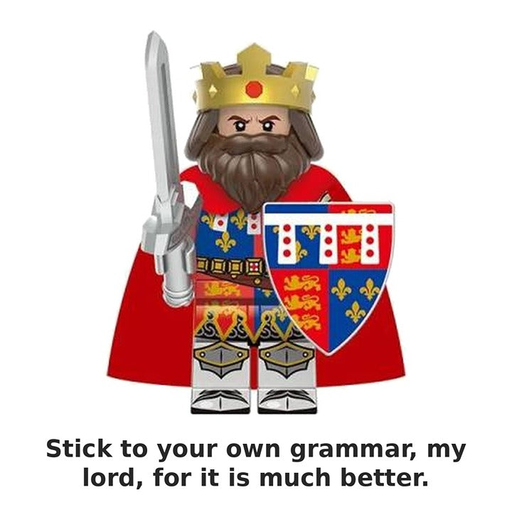 King Richard the Lionheart / Medieval Knight / Minifigure / LEGO Compatible