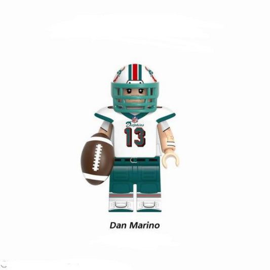 Dan Marino / NFL / Football / Minifigure / LEGO Compatible