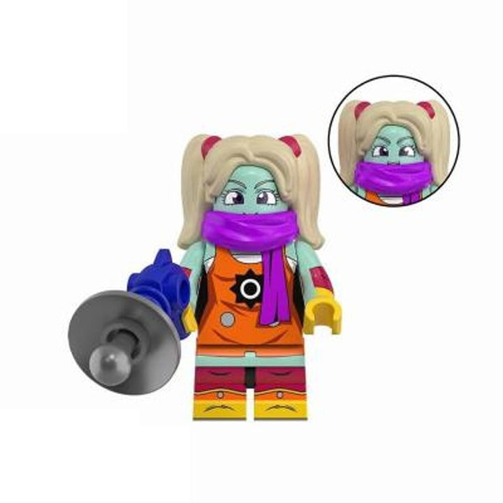 Panzy / Dragon Ball Daima / Purple Scarf / Minifigure / LEGO Compatible