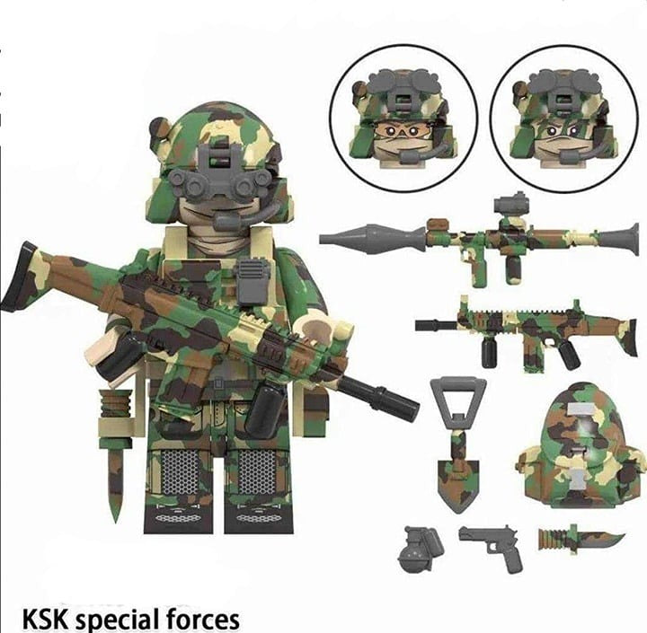 KSK Special Forces - Call of Duty - Minifigure - Lego compatible
