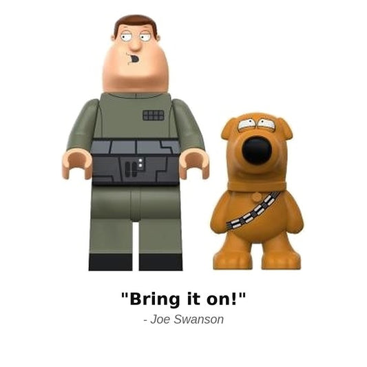 Joe Swanson Probe Droid Family Guy Star Wars Minifigure / LEGO Compatible