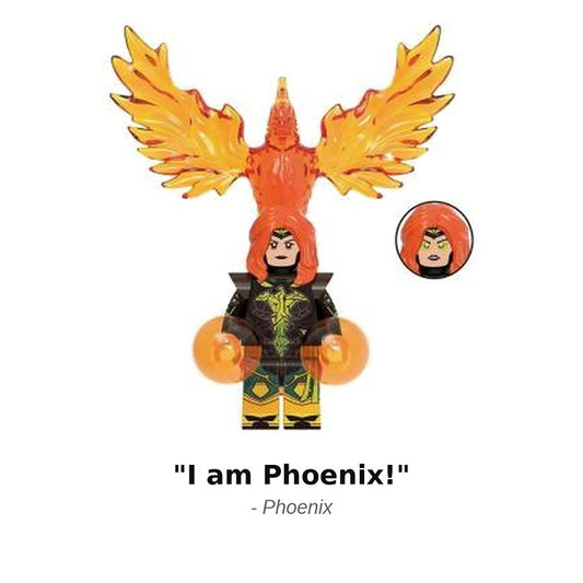 Phoenix Jean Grey Marvel Rivals X-Men Minifigure / LEGO Compatible