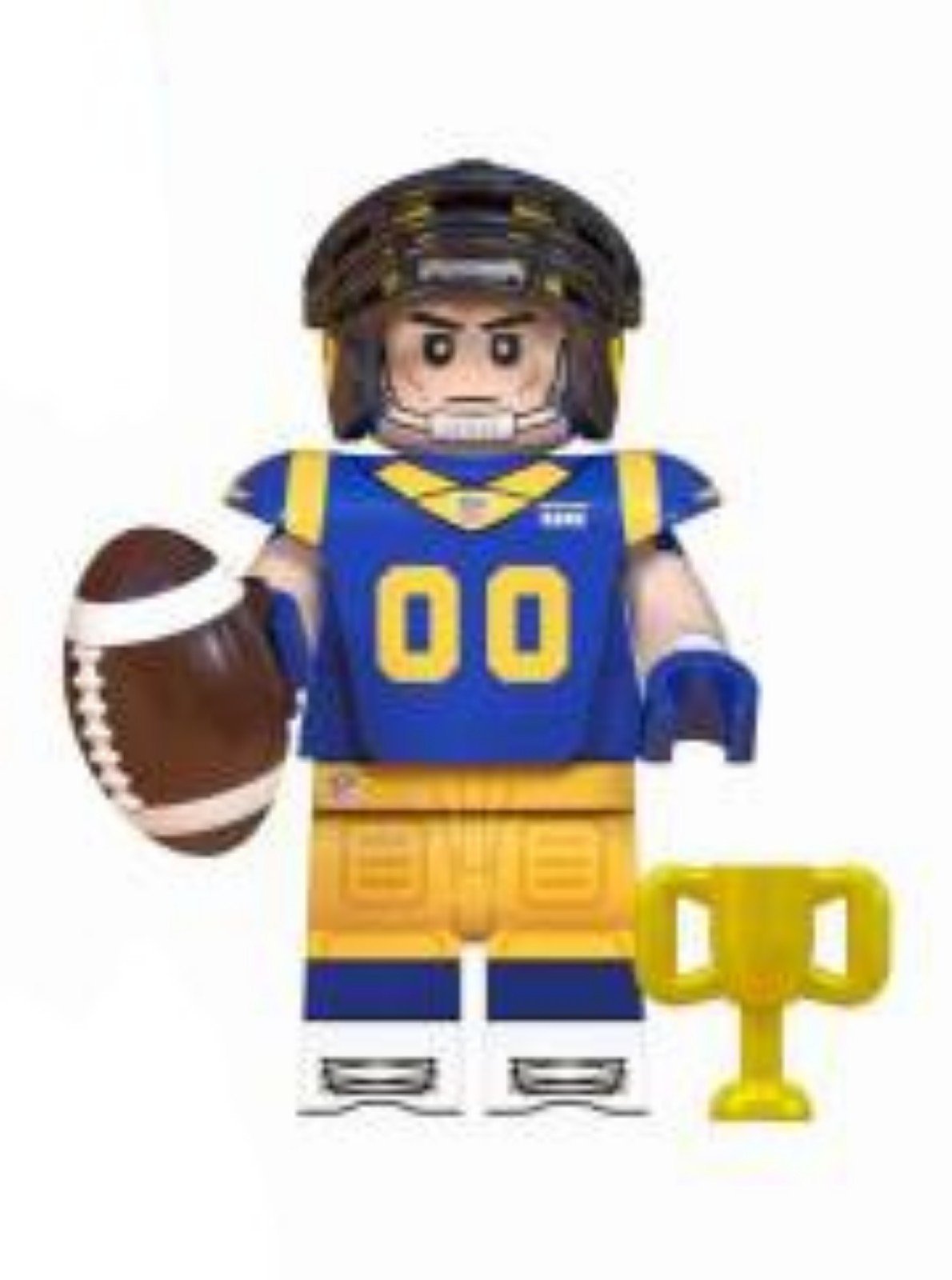 Los Angeles Rams / NFL / Football / Minifigure / LEGO Compatible