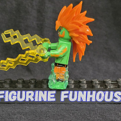 Blanka Street Fighter Green Beast / Minifigure / LEGO Compatible
