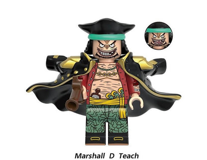 One Piece Emperors Shanks Blackbeard Whitebeard / Minifigure / LEGO Compatible