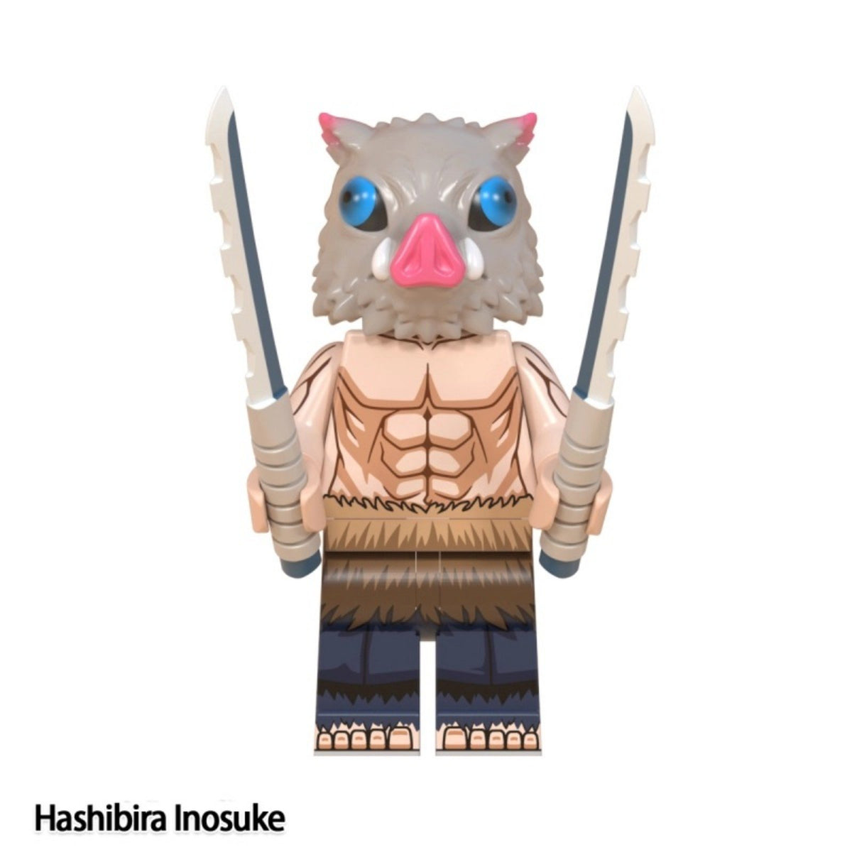 Inosuke Hashibira / Demon Slayer LEGO compatible minifigure