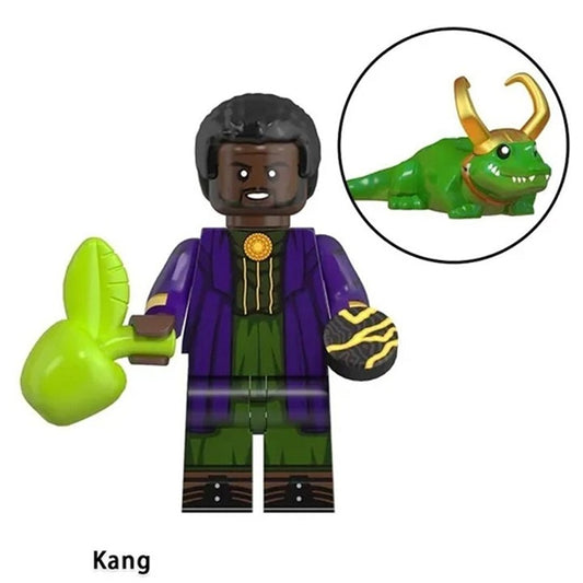He Who Remains (Kang) & Croki / Loki / Marvel / LEGO Compatible