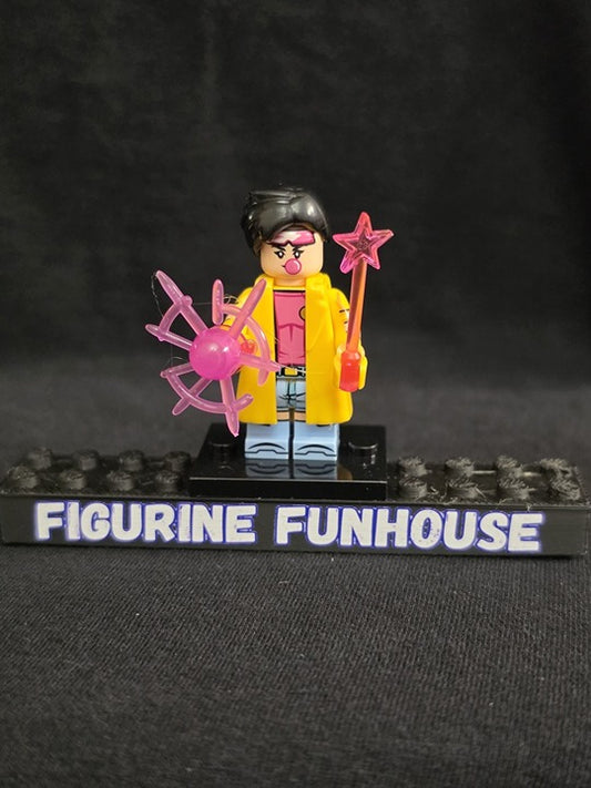 Jubilee / Pink Sparks / X-Men / Marvel / Minifigure / LEGO Compatible