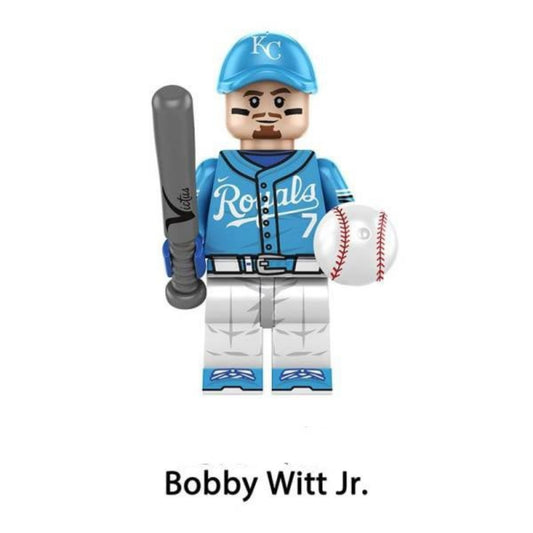 Bobby Witt Jr. / Kansas City Royals / MLB / Minifigure / LEGO Compatible