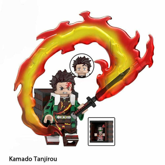 Kamado Tanjirou / Demon Slayer / Premium Minisfigure LEGO compatible minifigure