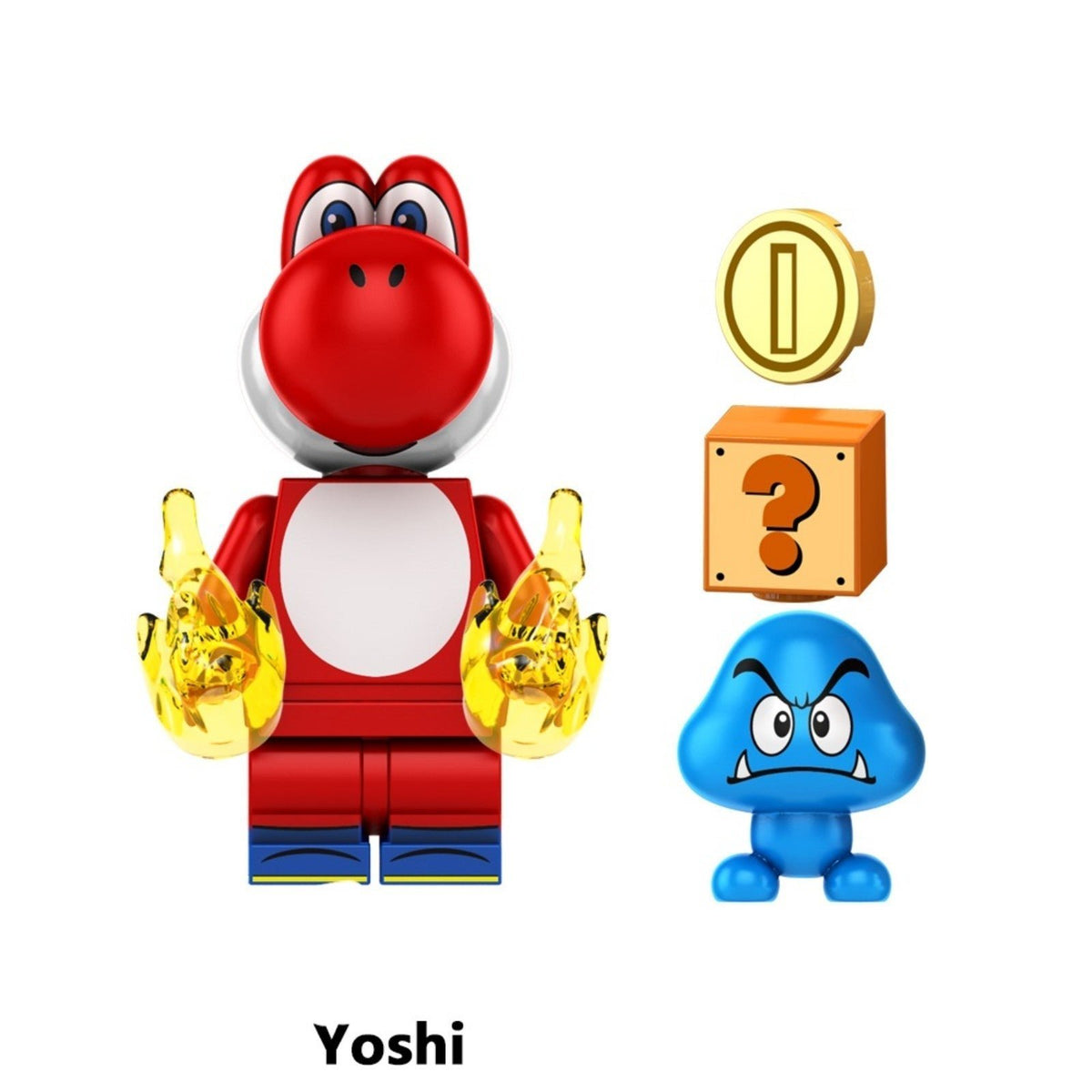 Yoshi / Mario Bros. / Mario Kart LEGO compatible minifigure