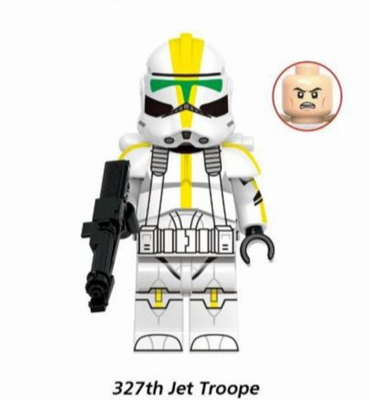 327th Jet Trooper / Clone Wars / Star Wars Minifigure / LEGO Compatible