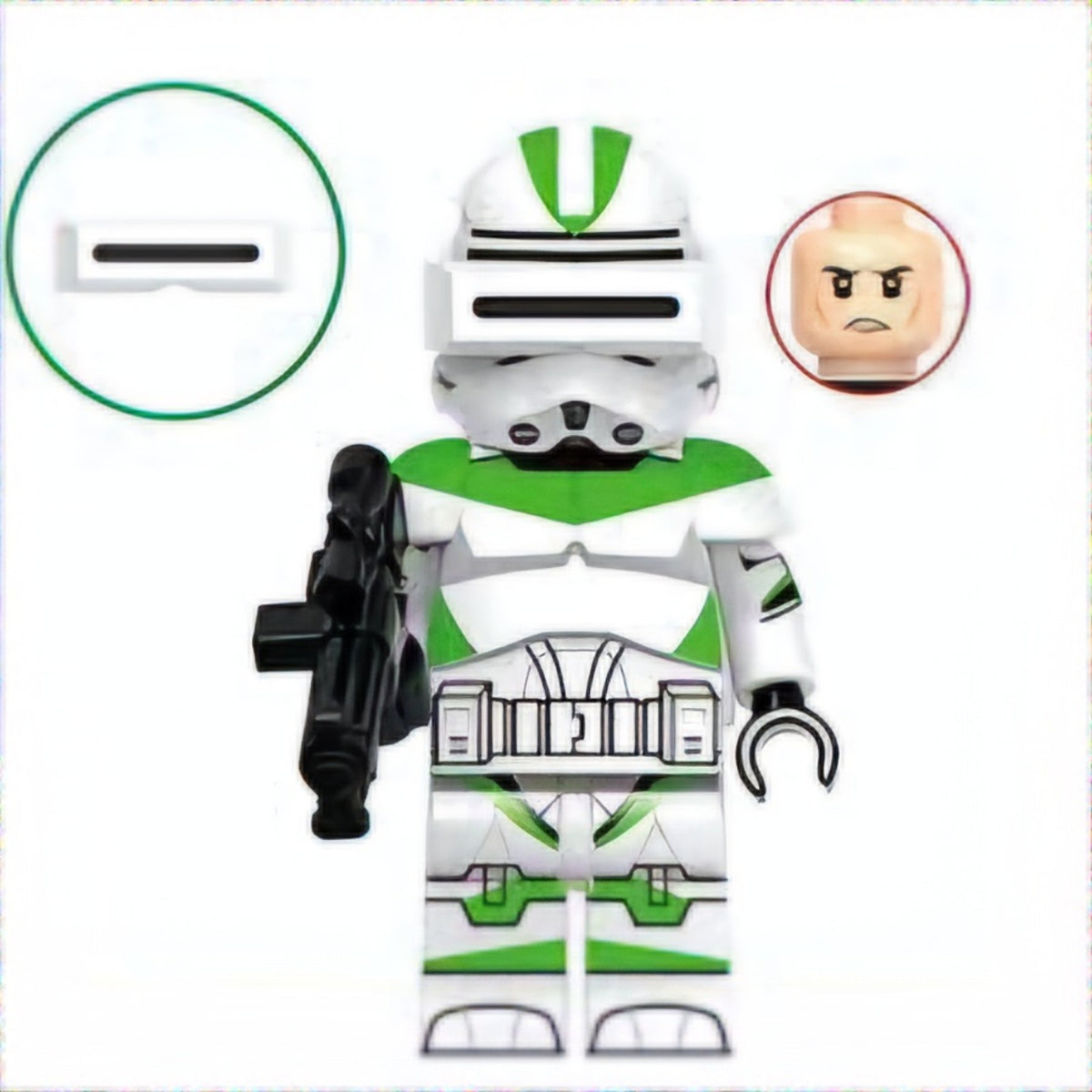 442nd Clone Trooper HQ / Clone Wars LEGO compatible minifigure