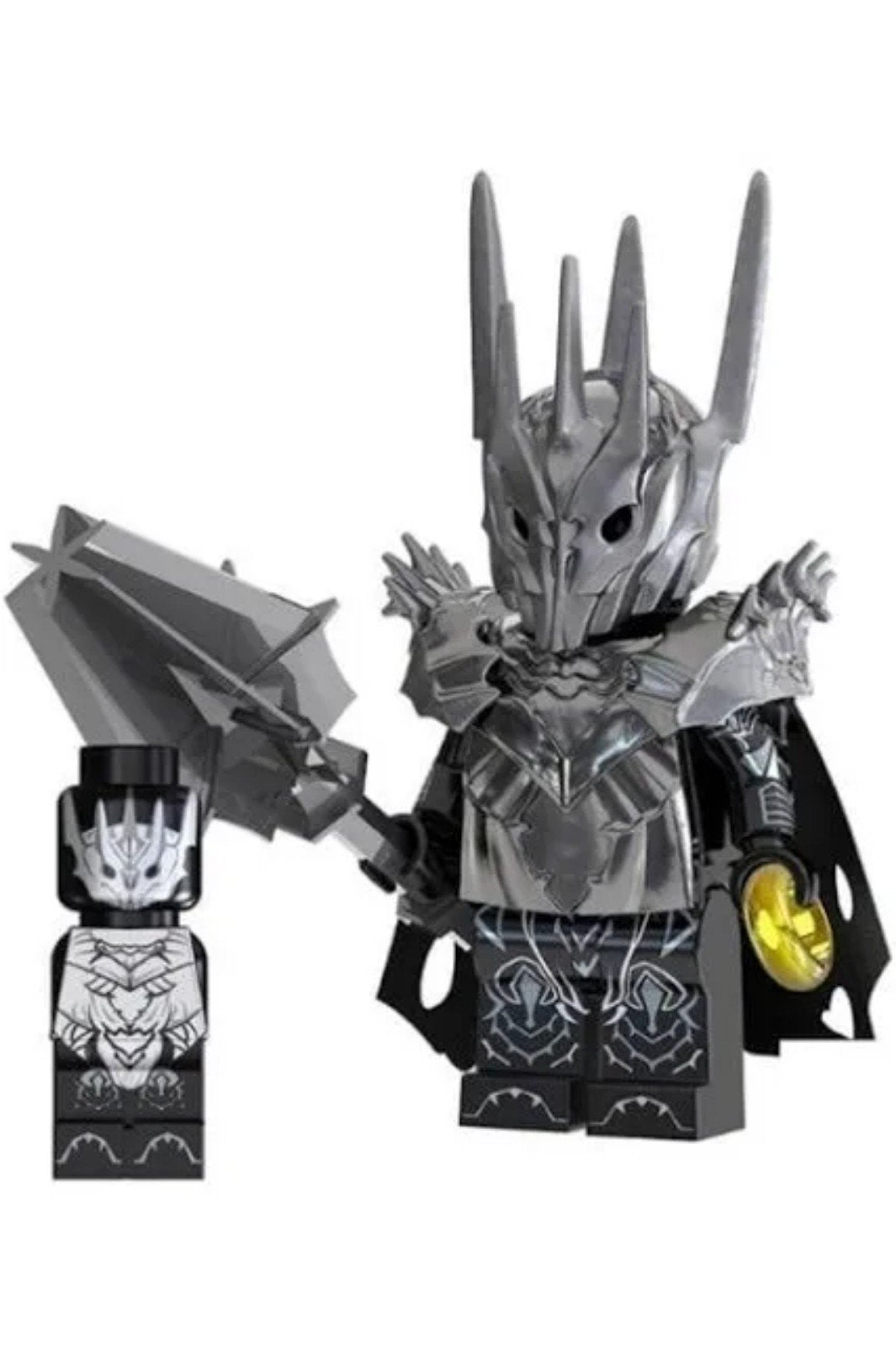 Sauron & Mini / Lord of the Rings LEGO compatible minifigure