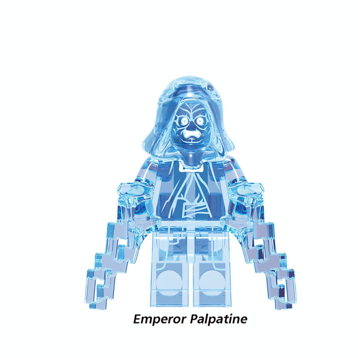 Hologram Emperor Palpatine / Star Wars LEGO compatible minifigure