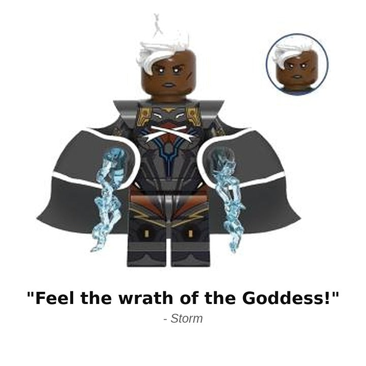 Storm Ororo Munroe Marvel Rivals X-Men Minifigure / LEGO Compatible