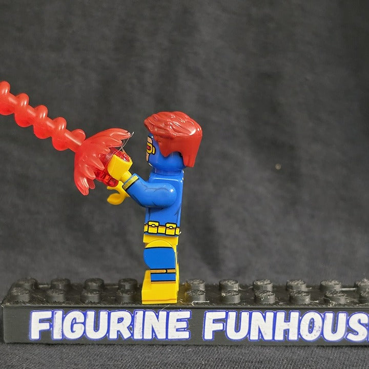 Cyclops X-Men 97 with Optic Blast / Minifigure / LEGO Compatible