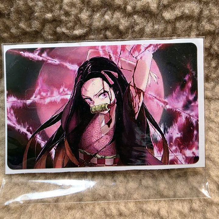 Nezuko Credit Card Skin Sticker