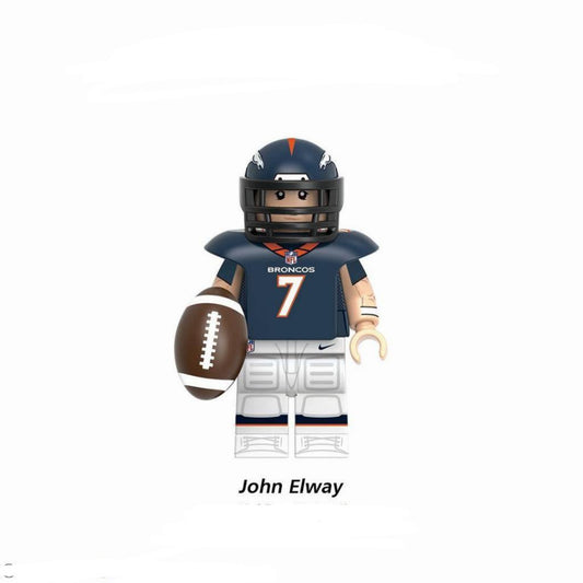 John Elway / NFL / Football LEGO compatible minifigure