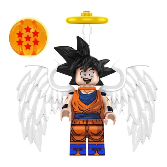 Goku / Halo & Wings / Dragon Ball / Minifigure / LEGO Compatible