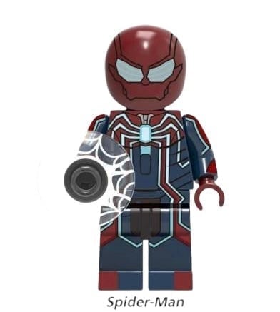Velocity Spider-Man w / Web Blast / Marvel LEGO compatible minifigure