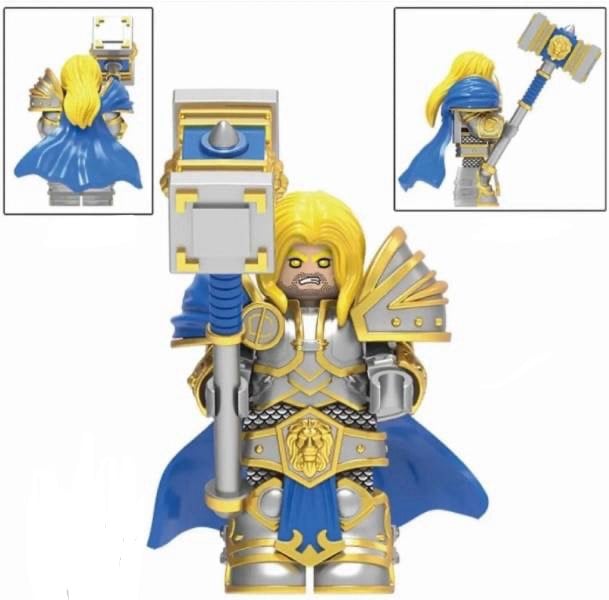 Arthas Menethil / Warcraft / Minifigure / LEGO Compatible